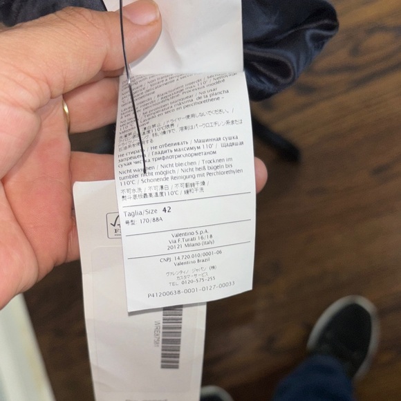 RED Valentino One Shoulder Black Polka Dot Dress - Picture 9 of 9